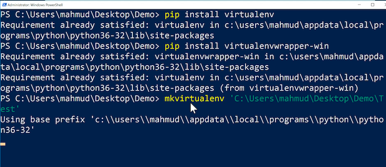 how-to-install-python-virtualenv-in-windows-thinkdiff